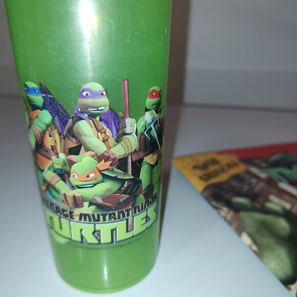 TMNT Tattos The Nightwatcher Activity Book and ZAK Design TMNT 10 oz Cup AS IS - Picture 2 of 13